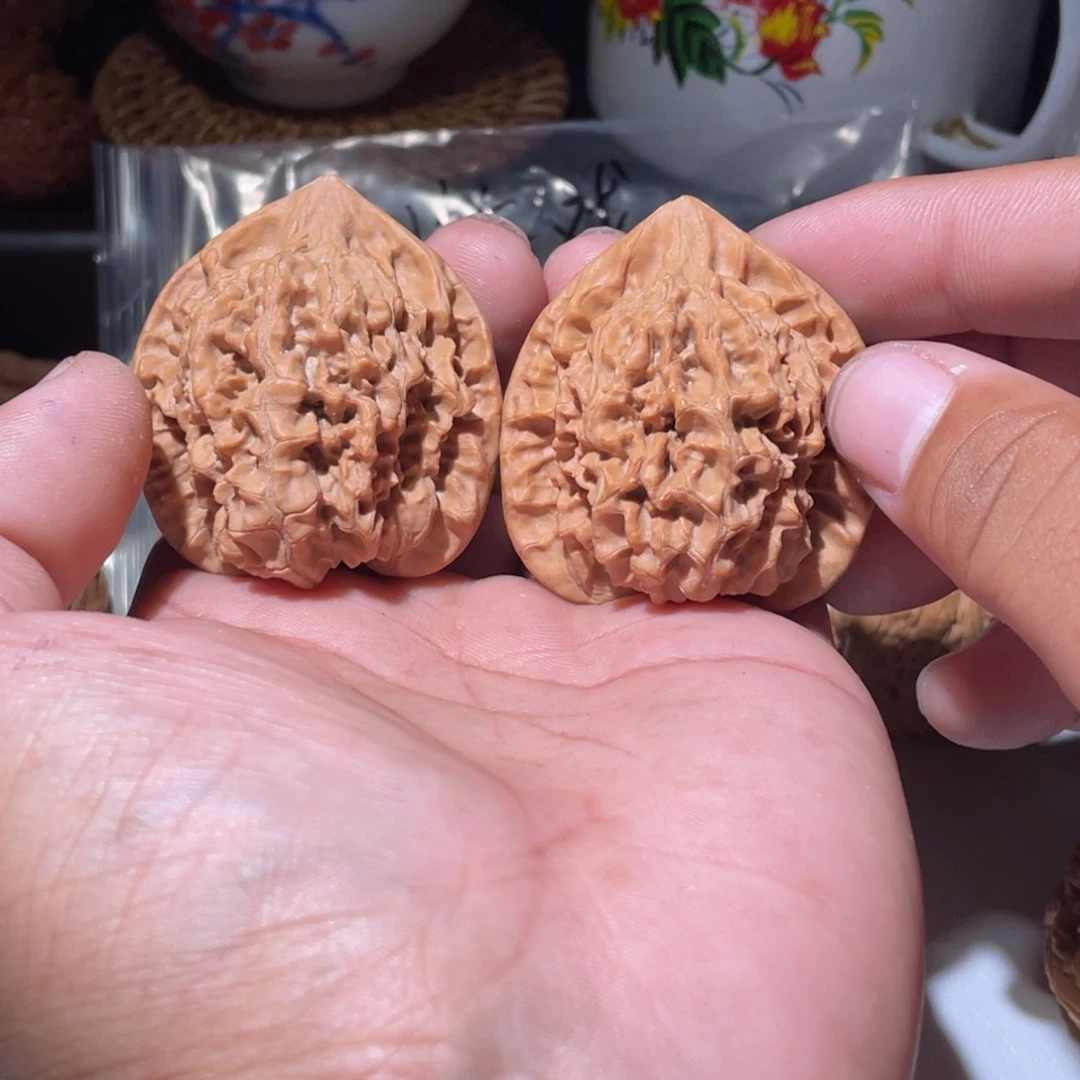 吊坠文玩核桃46.8全品 官帽