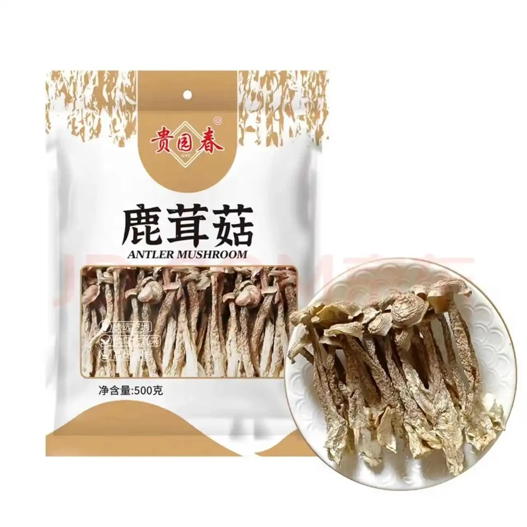 新货鹿茸菇干货农家特产炖汤炒腊肉佳品