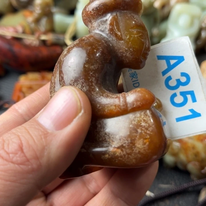 和田玉颈饰未镶嵌静*俗