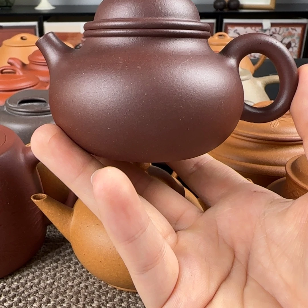 L***O紫砂茶壶微瑕容天