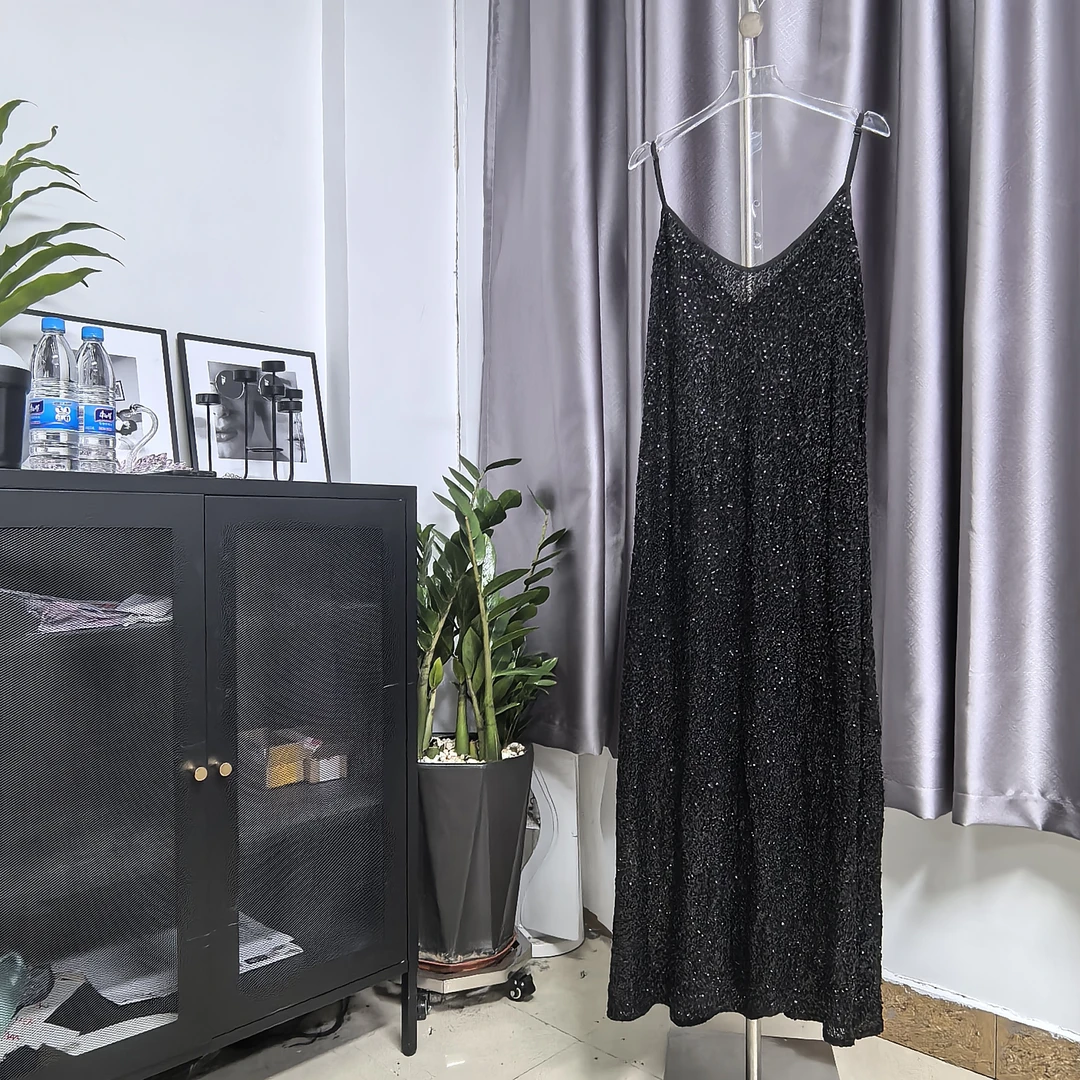 2025新春璀璨银河系列吊带长裙