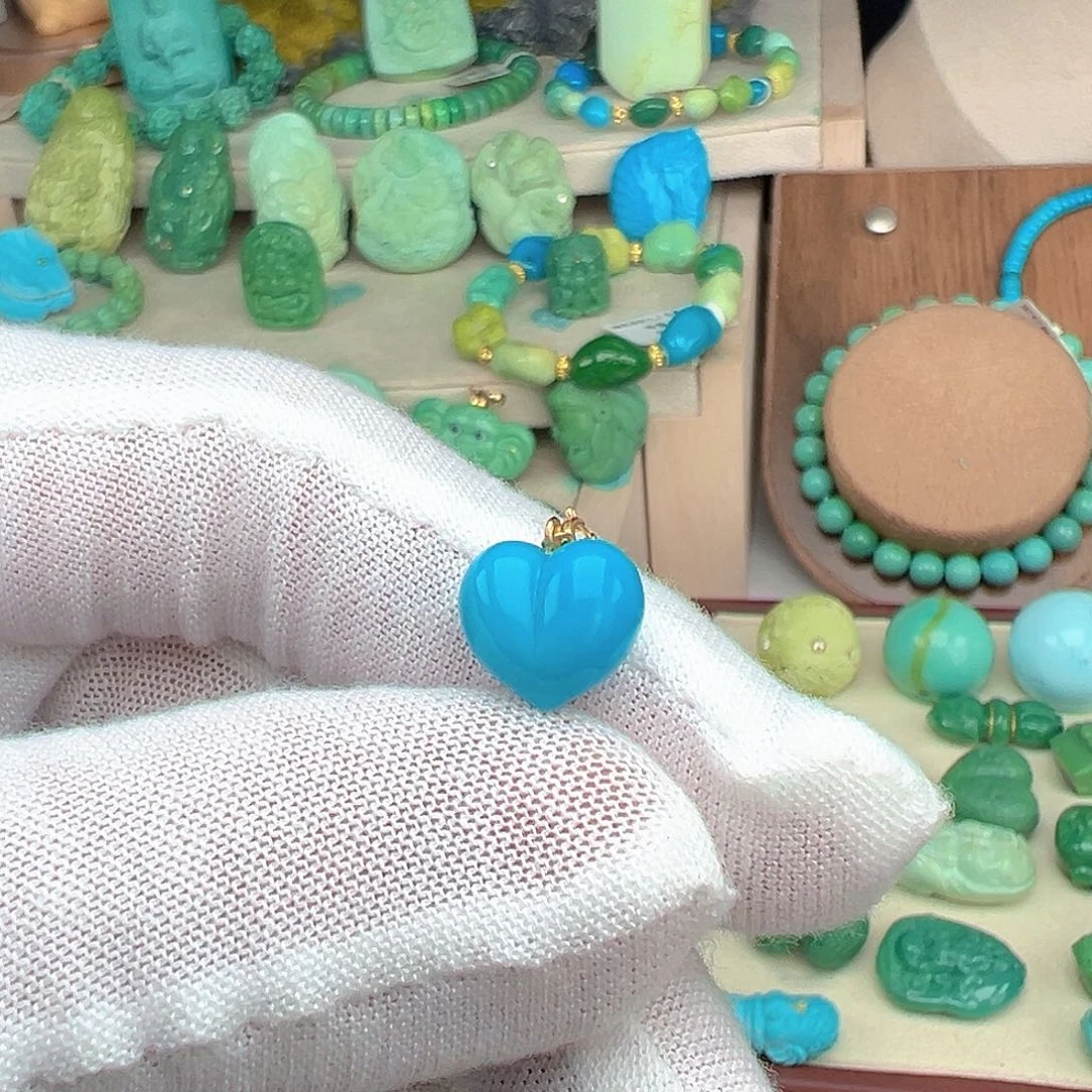 绿松石未镶嵌主播夏