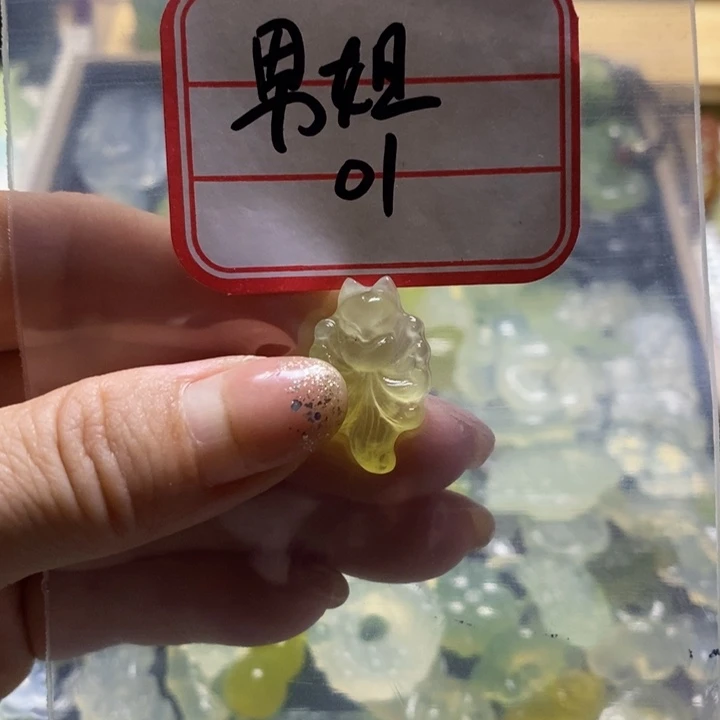 a***f蛇纹石玉未镶嵌颈饰
