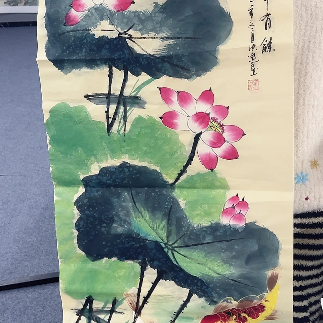 国画事事顺心如意万事如意