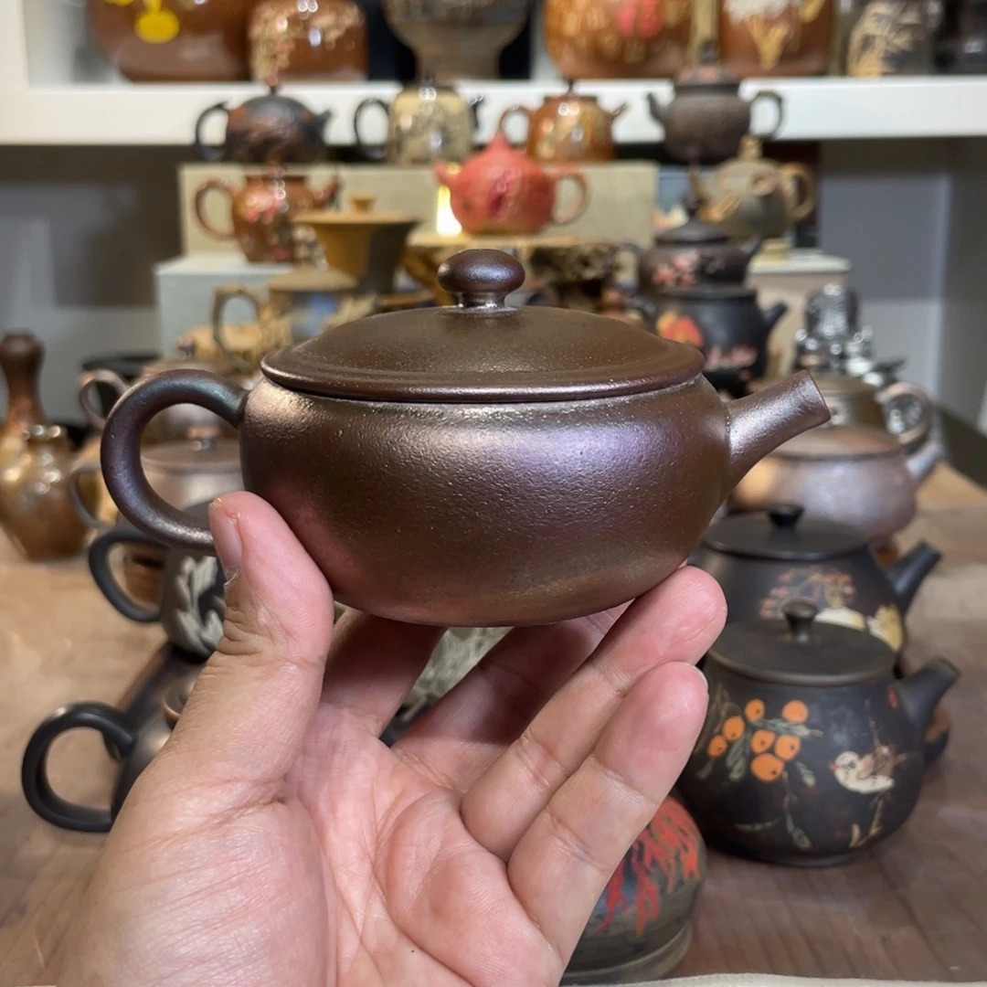 壶薄胎球孔130毫升左右