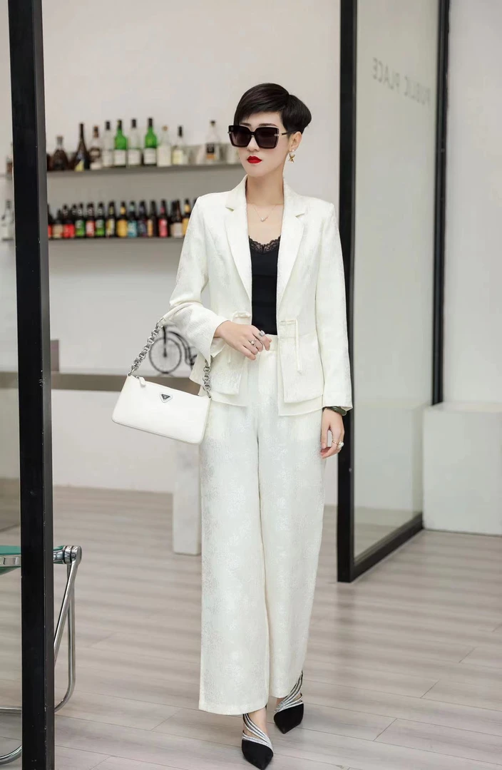 【乔诗绣】新款设计师中式减龄休闲裤8832-1-ALF