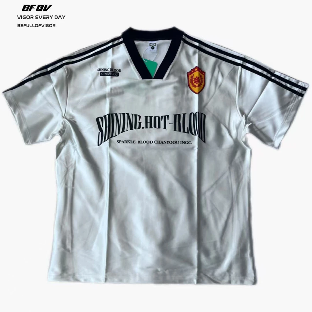 BFOV   美式复古夏季四色短袖 【3233】