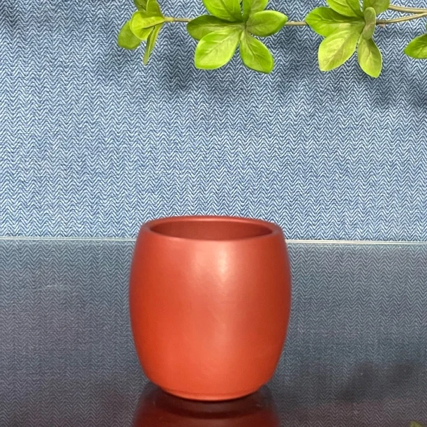 宜兴紫砂大红袍手工品茗主人杯茶具