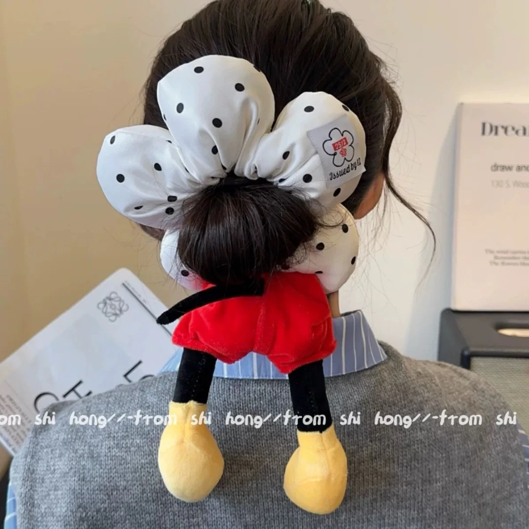 新疆包邮【S0006】花朵波点大肠圈发绳