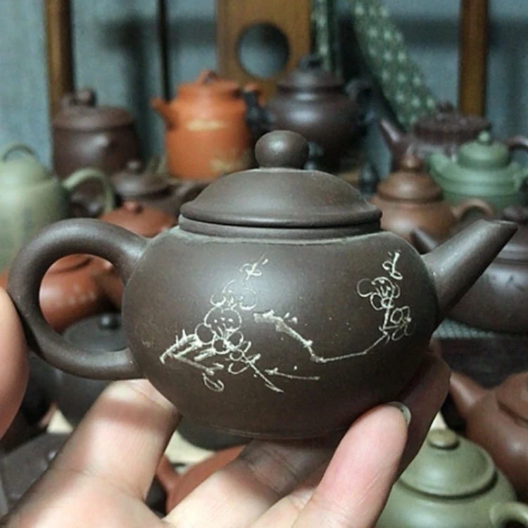 【闪购商品】茶壶朱泥陌*久一次是什么事也不能做