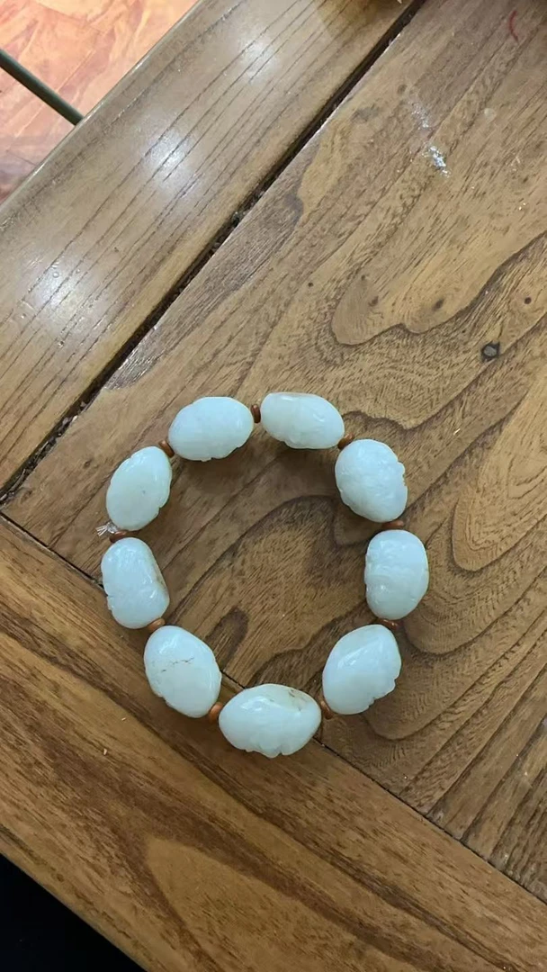 和田玉十八罗汉手串