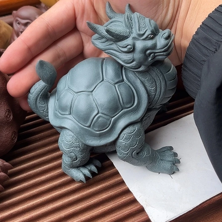 茶宠紫砂紫砂龙龟