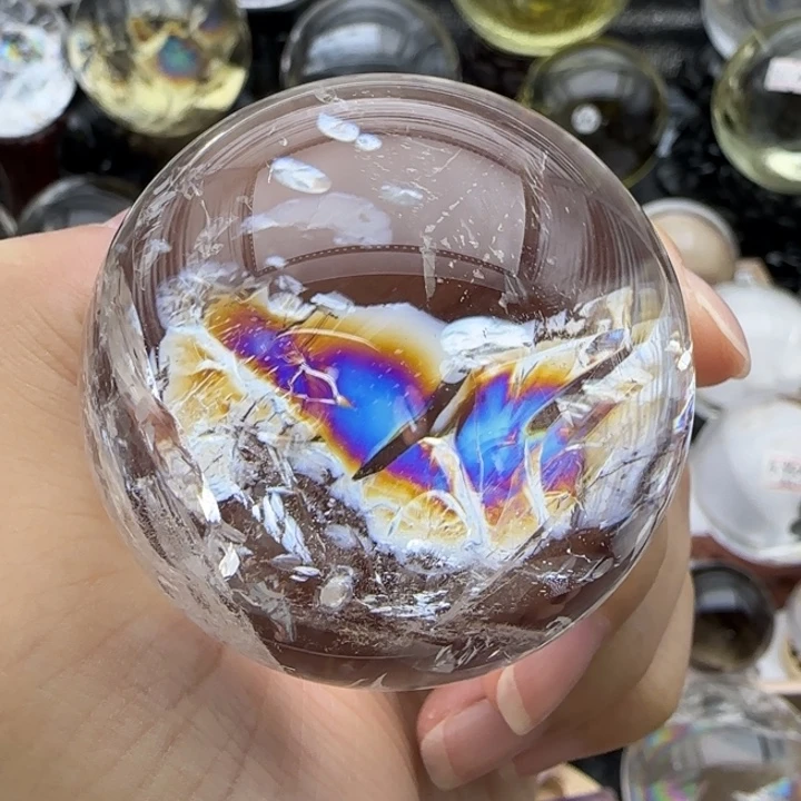 侯***证水晶未镶嵌珠宝半成品Z25