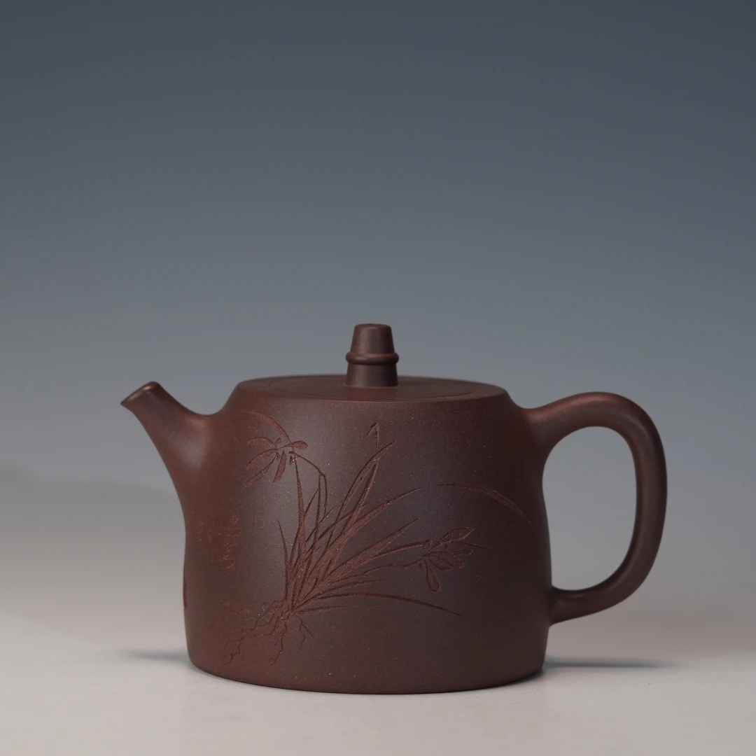 lot.23154 王凯丽 天青紫汉铎壶 300cc