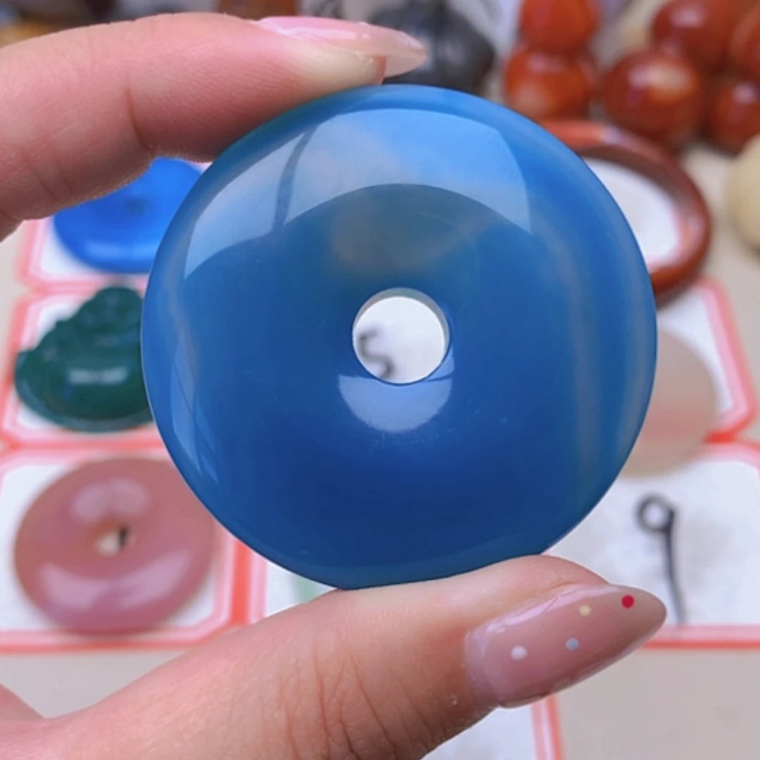 【闪购商品】未镶嵌玛瑙/玉髓珠宝半成品咪*