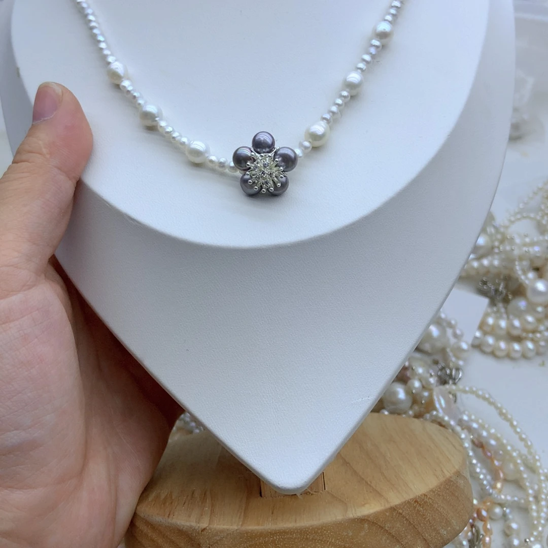 淡水珍珠耳饰未镶嵌