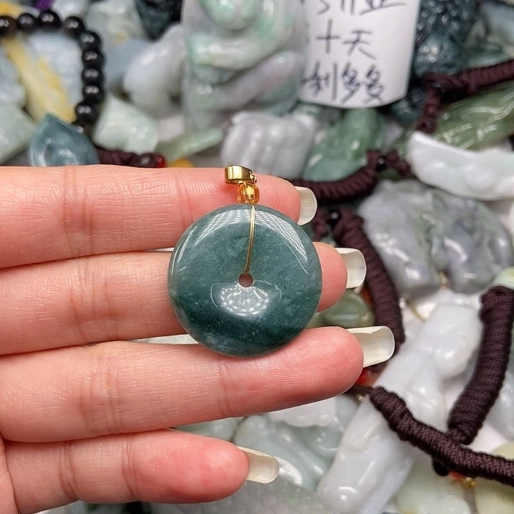 未镶嵌挂件翡翠翡翠