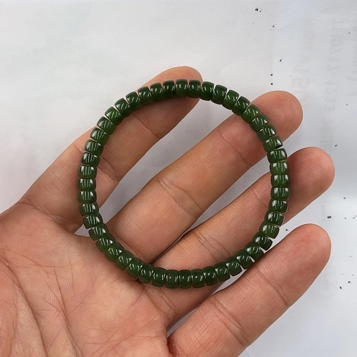 未镶嵌手串和田玉（碧玉）