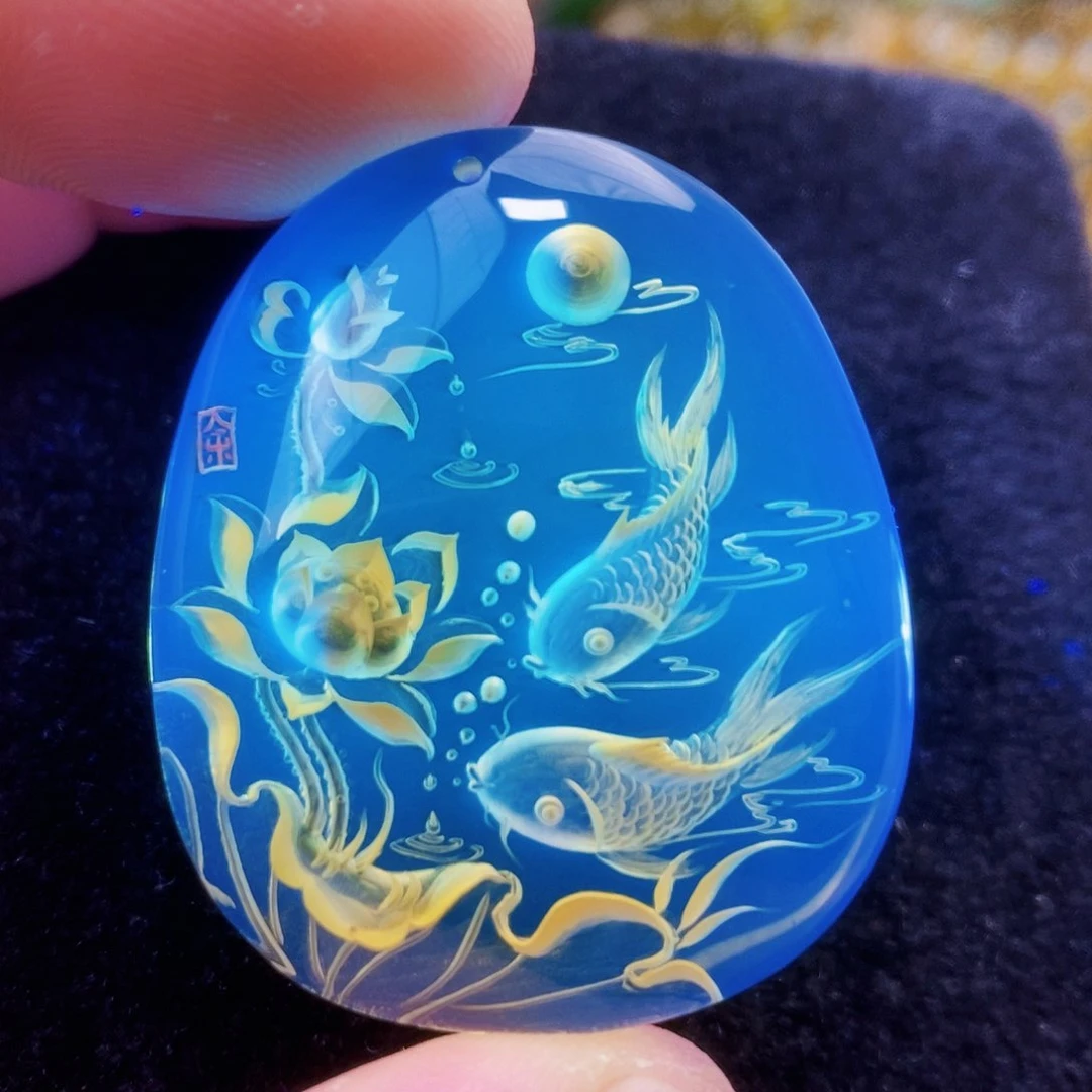 【闪购商品】未镶嵌吊坠(不含链)蓝珀