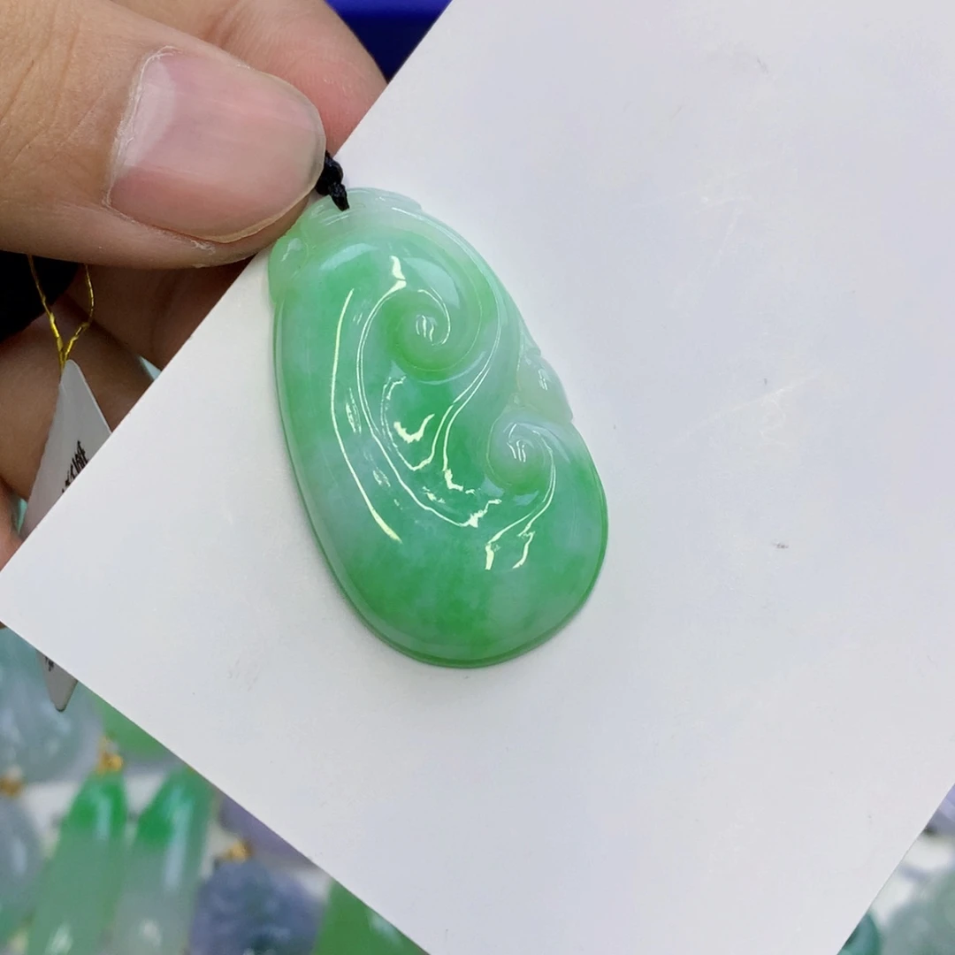 未镶嵌挂件翡翠翡翠