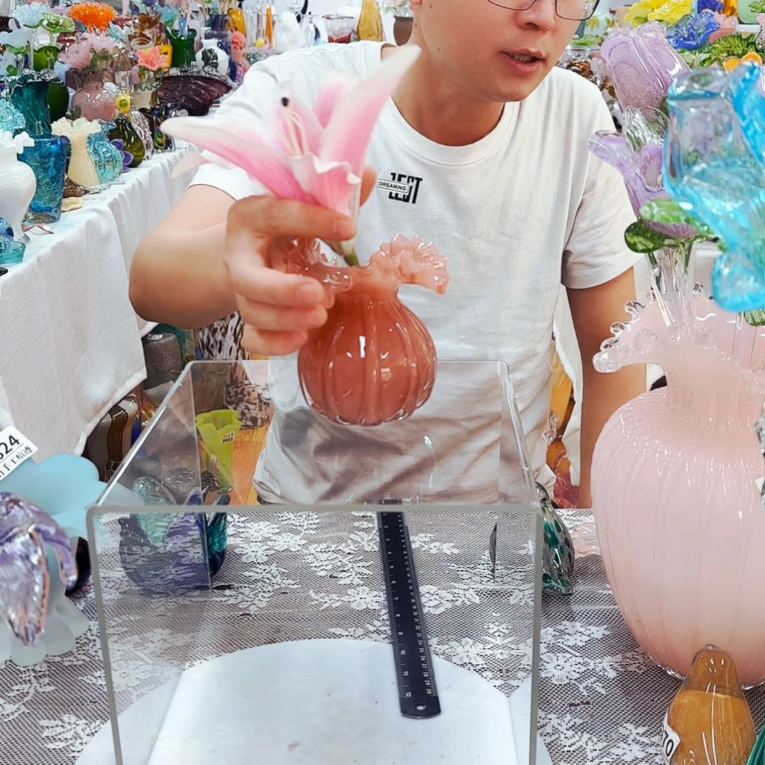 福利不退不换琉璃花瓶花器艺术品