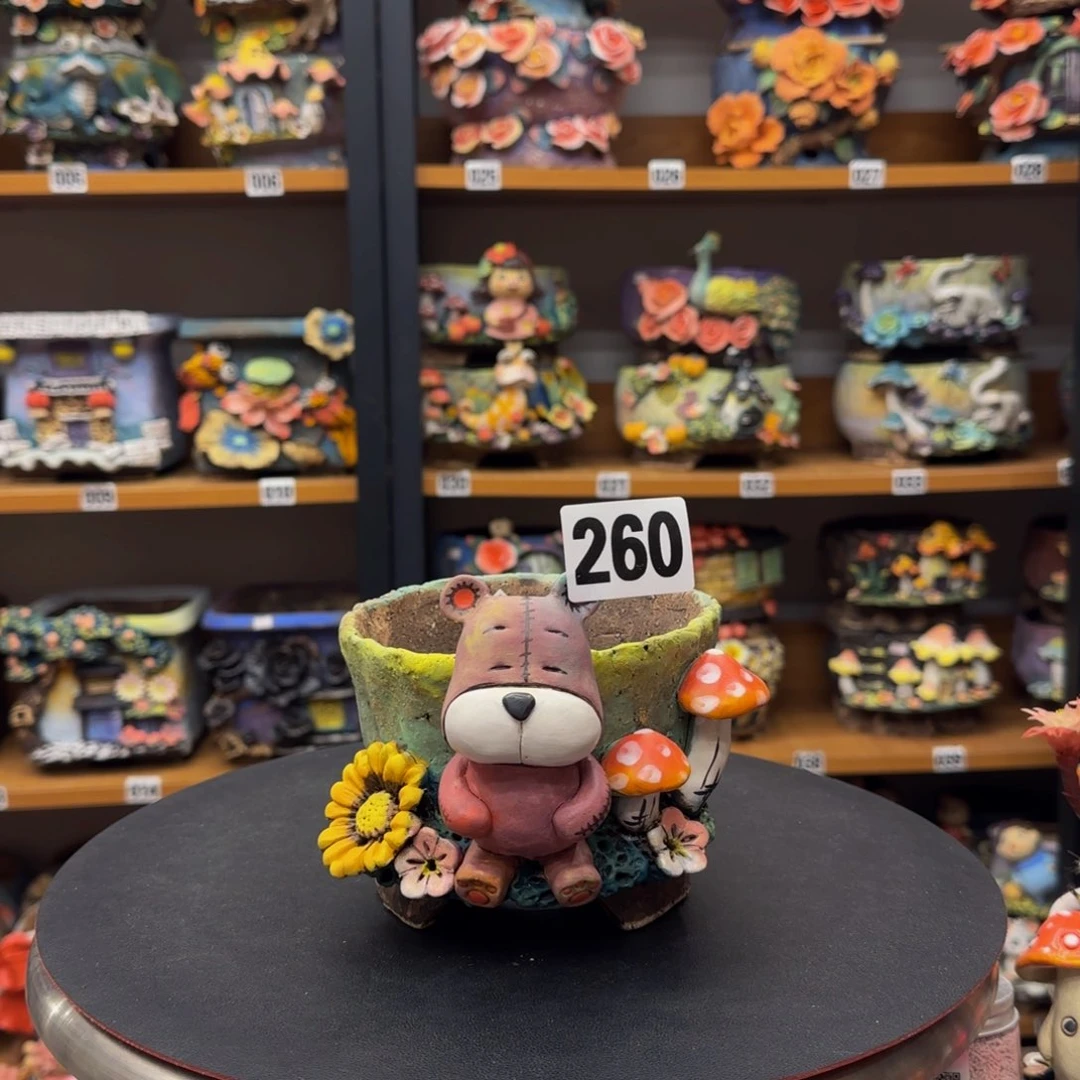 【闪购商品】粗陶手捏