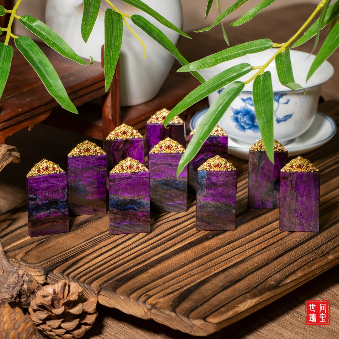 非花丨18K金油画舒俱来无事牌吊坠/多样性发/发一个/P2040
