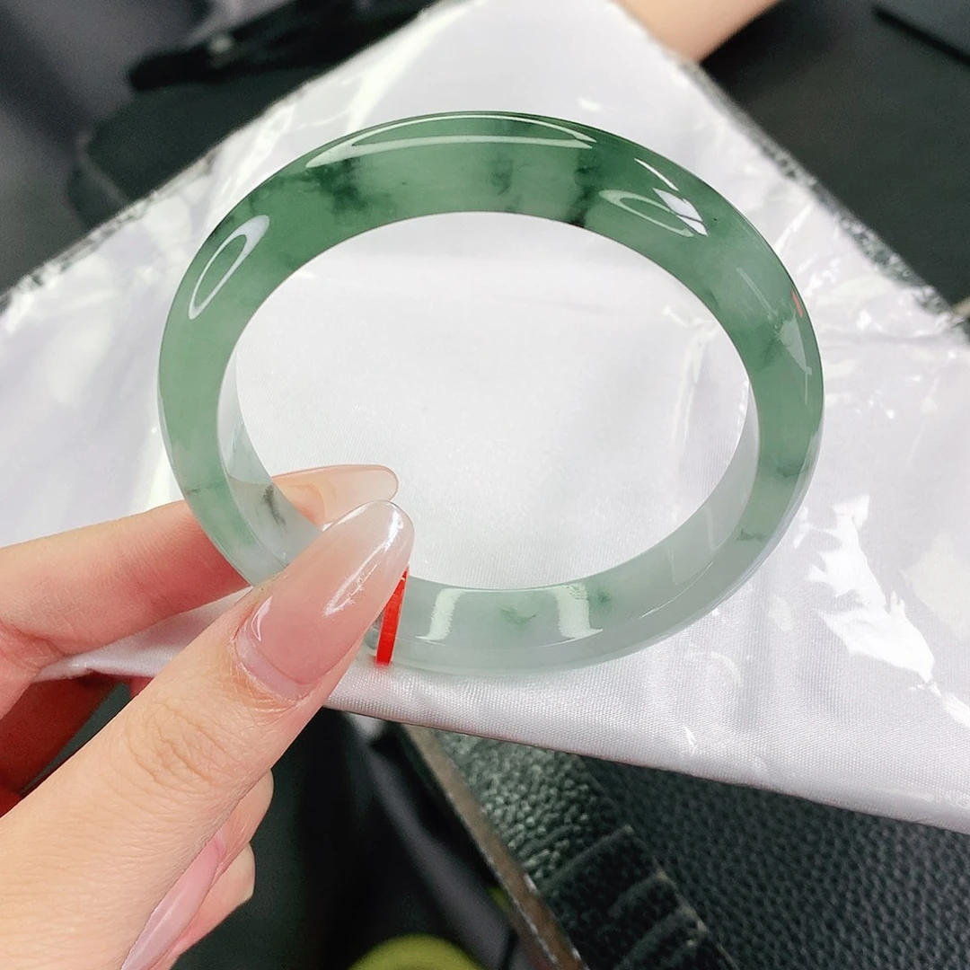 未镶嵌手镯翡翠58圈
