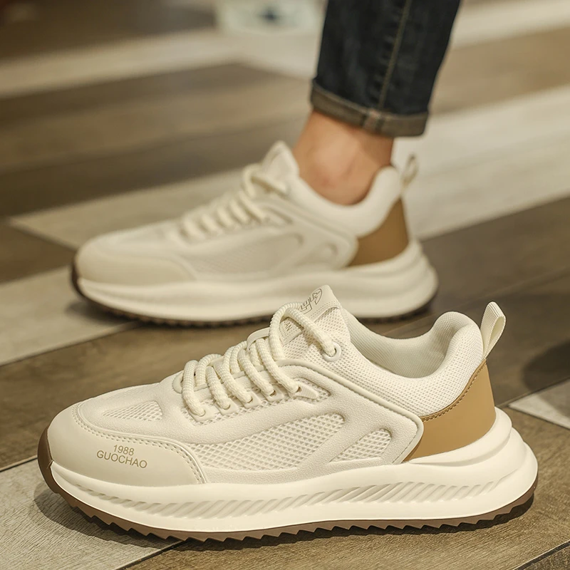 夏天鞋子新款男鞋夏季透气薄款网面防臭小白鞋休闲男士板鞋运动鞋