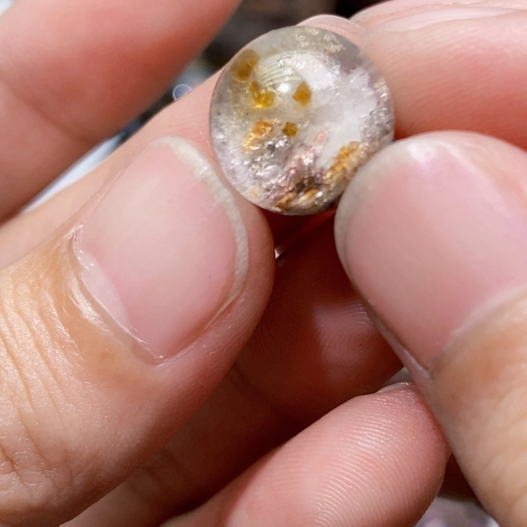 水晶颈饰未镶嵌胖*圆球