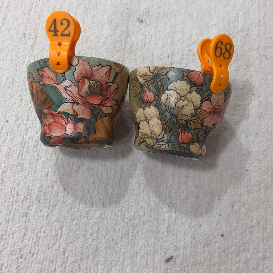 画***美紫砂花盆陶瓷多肉花盆精品