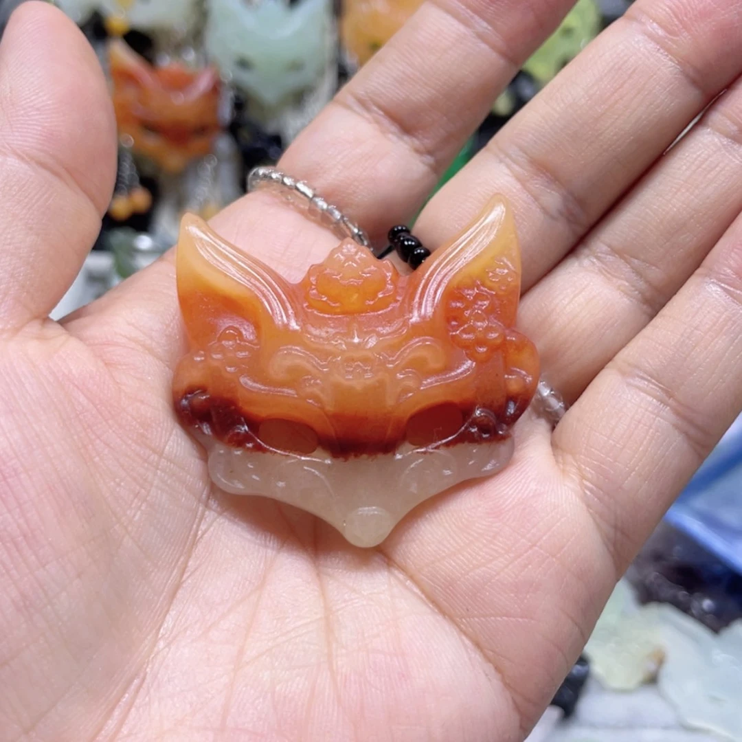 【闪购商品】岫玉未镶嵌颈饰小*婷23手牌