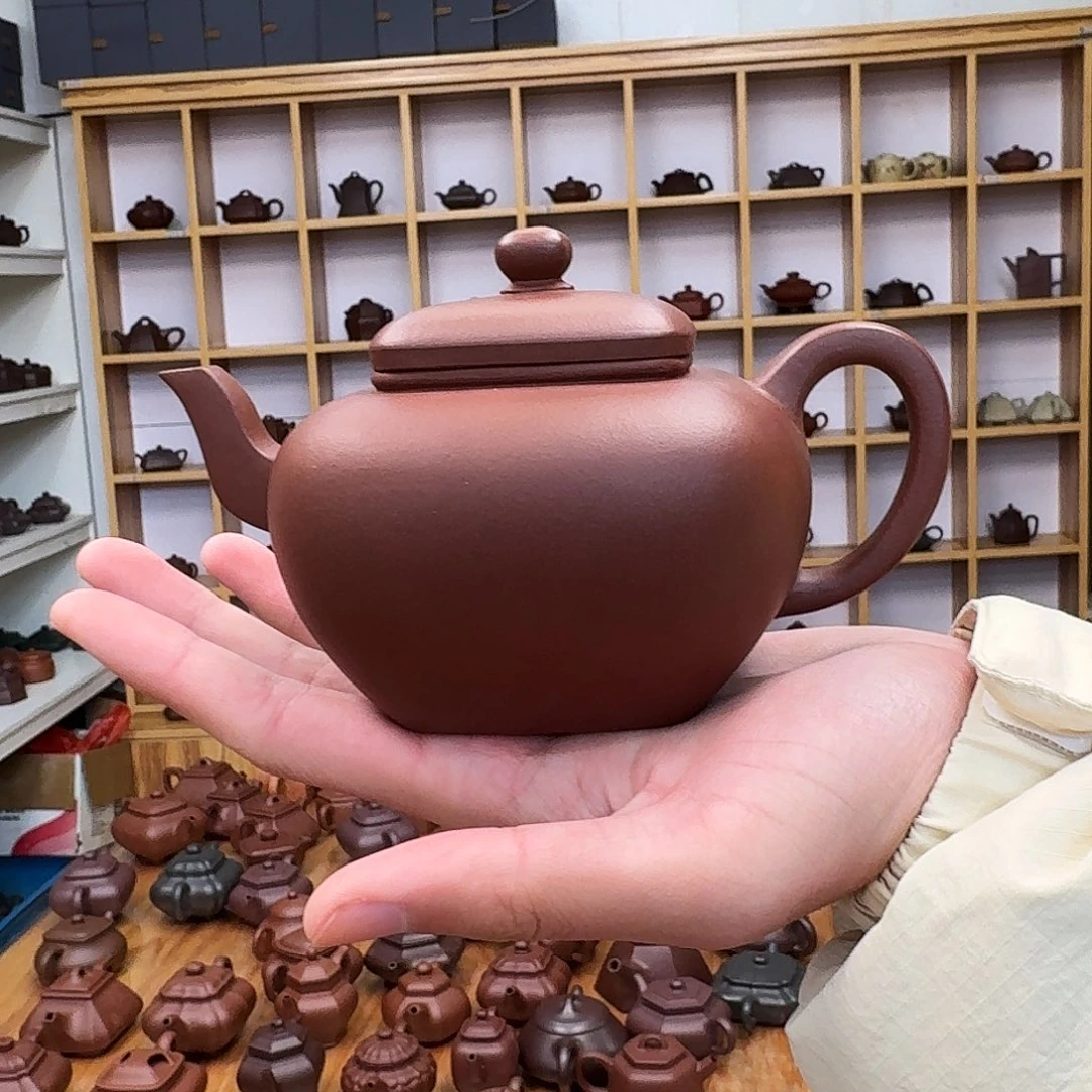 紫砂茶壶儒方400cc 下播福利