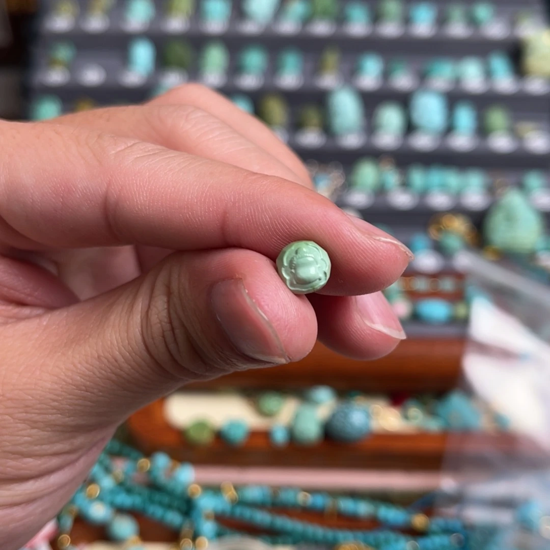 绿松石珠宝奇石未镶嵌