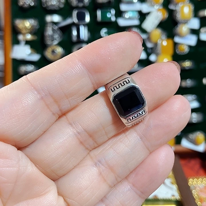 925银锆石戒指戒指