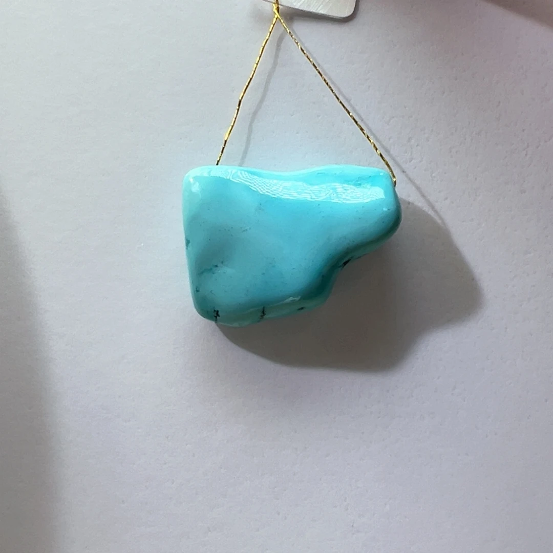 绿松石未镶嵌挂件