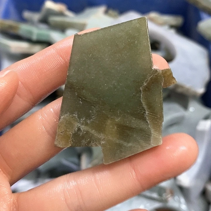 翡翠裸石翡翠边角料
