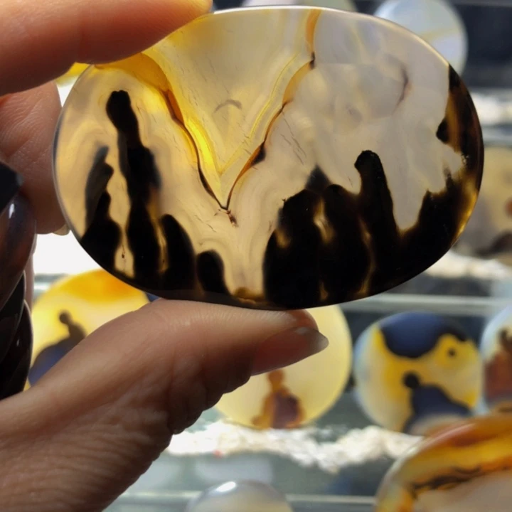 合金玛瑙/玉髓珠宝奇石91