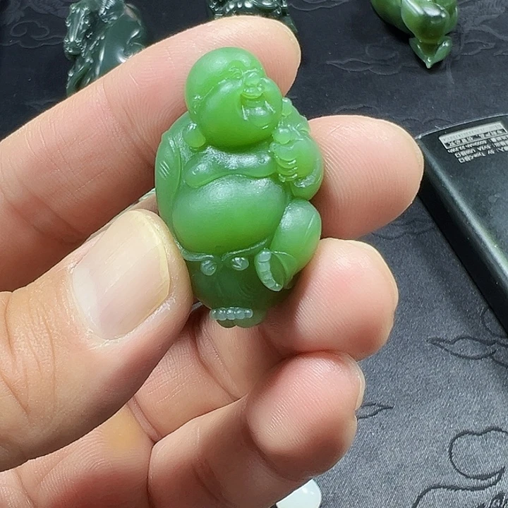 和田玉（碧玉）未镶嵌吊坠(不含链)