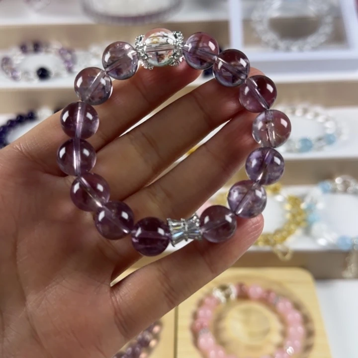 摆件银S925镶嵌水晶