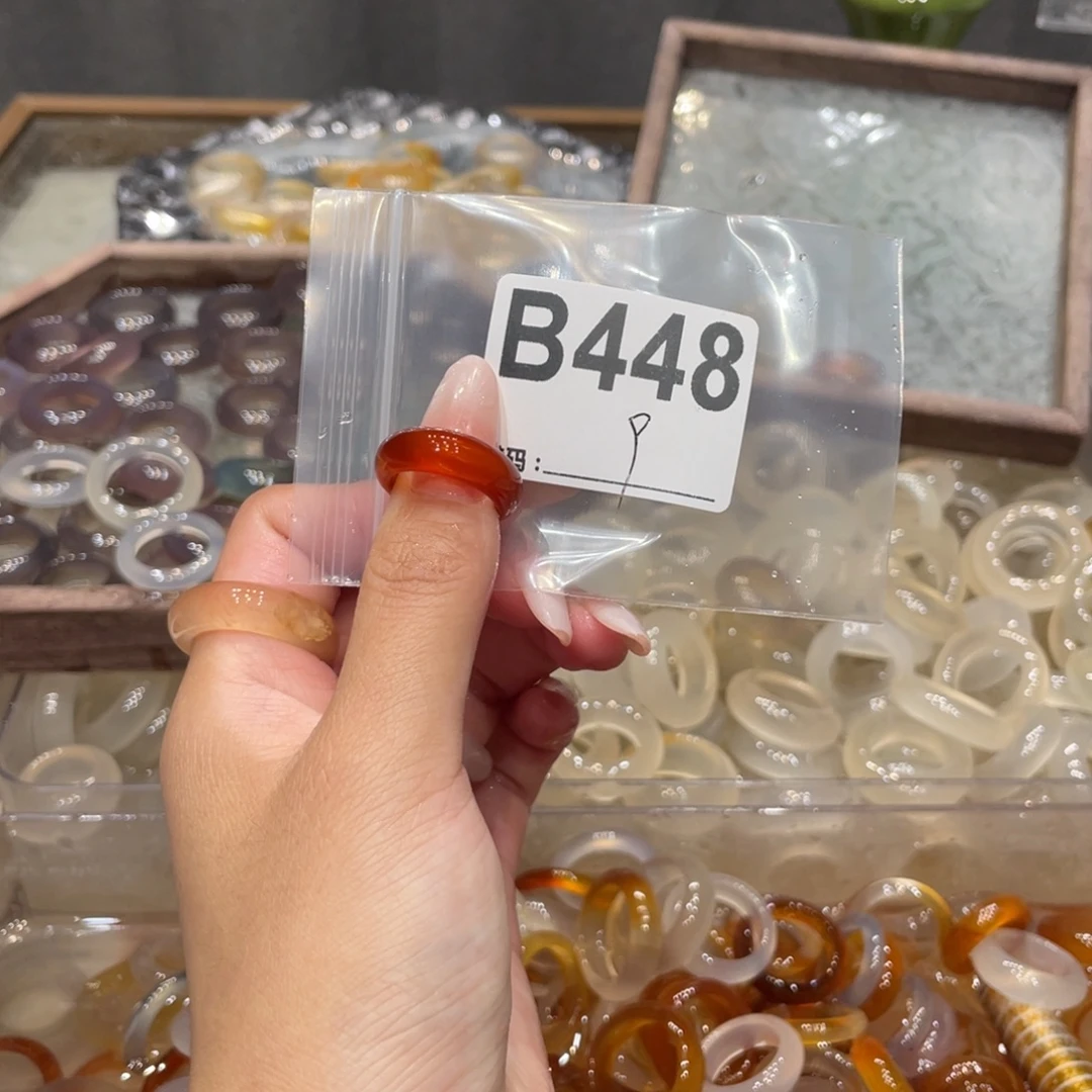 玛瑙/玉髓未镶嵌戒指