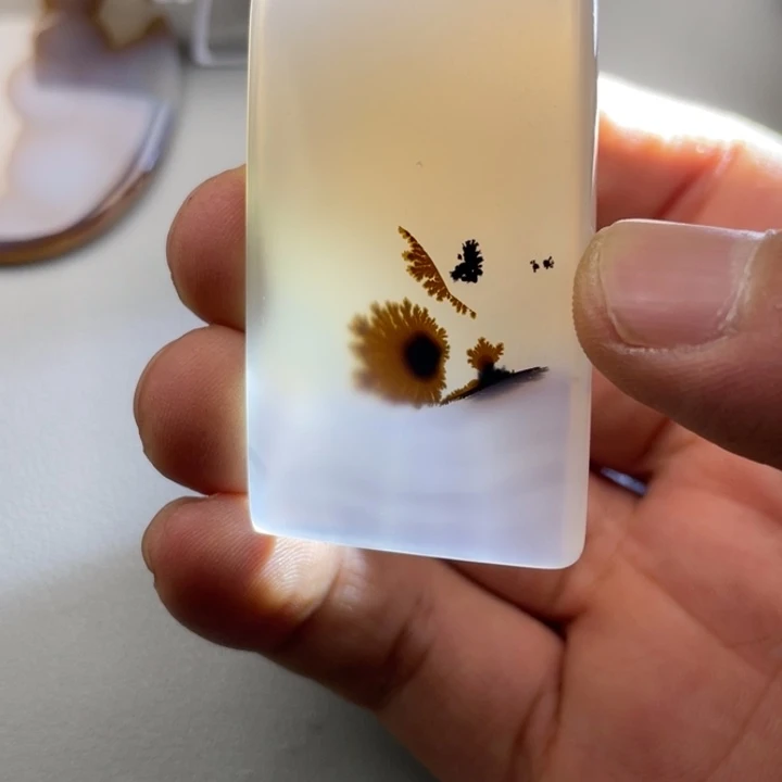 玛瑙/玉髓颈饰未镶嵌ﻩ****