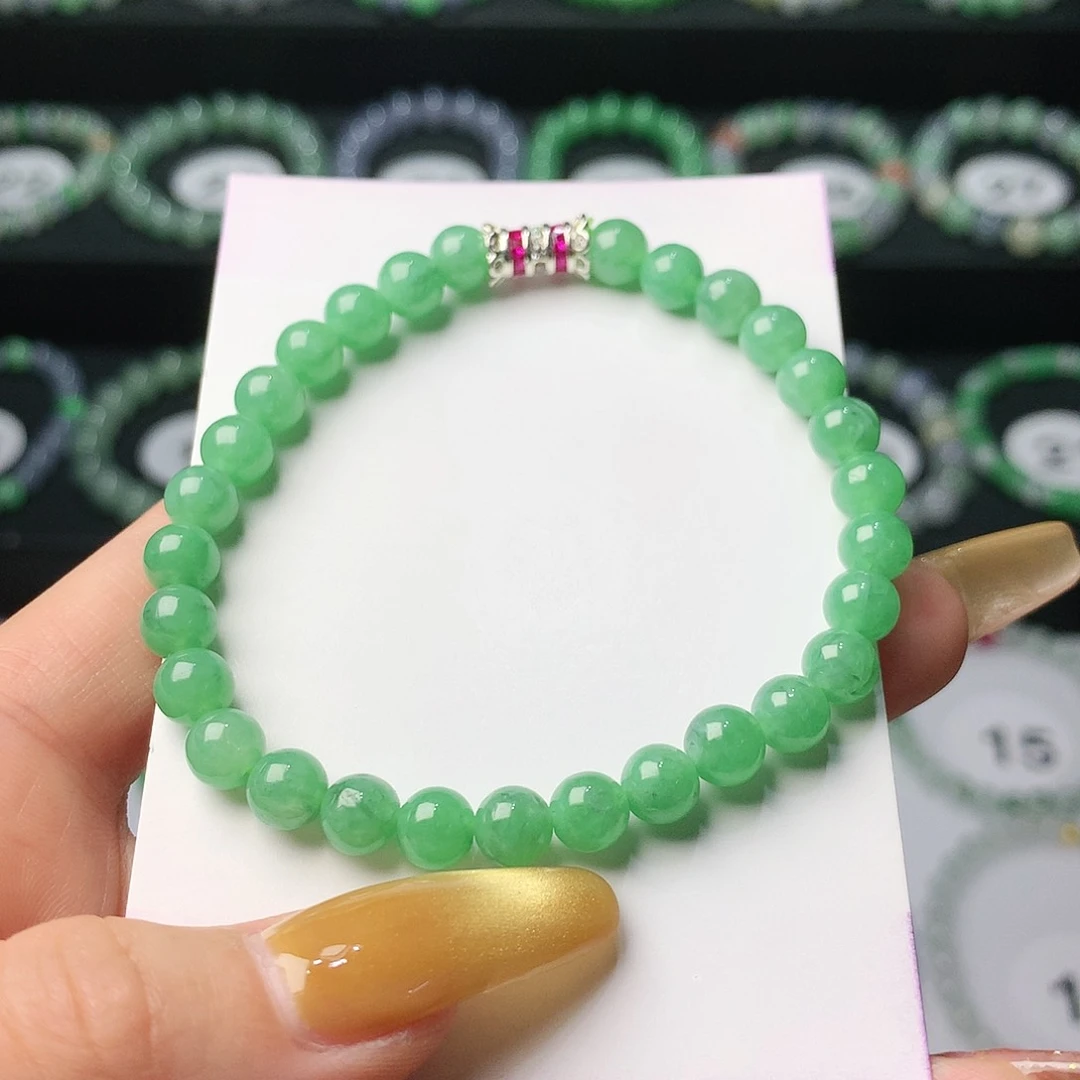 未镶嵌手链翡翠翡翠