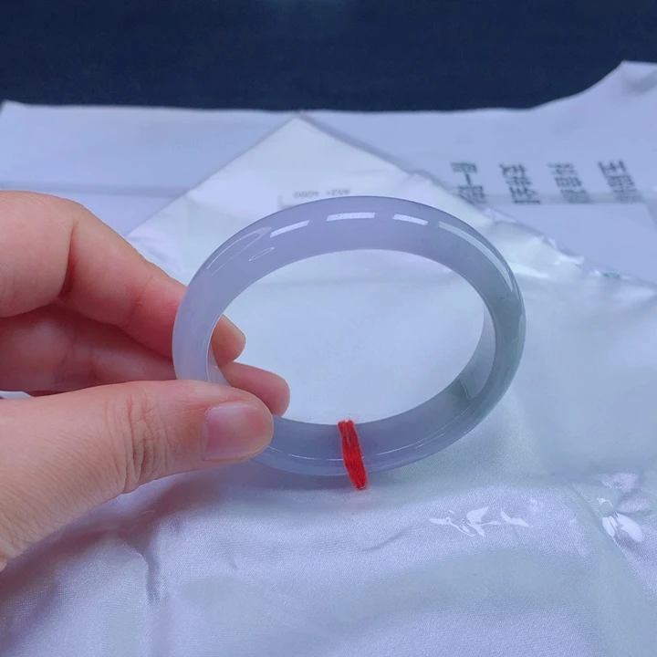 翡翠未镶嵌手镯翡翠手镯50-51