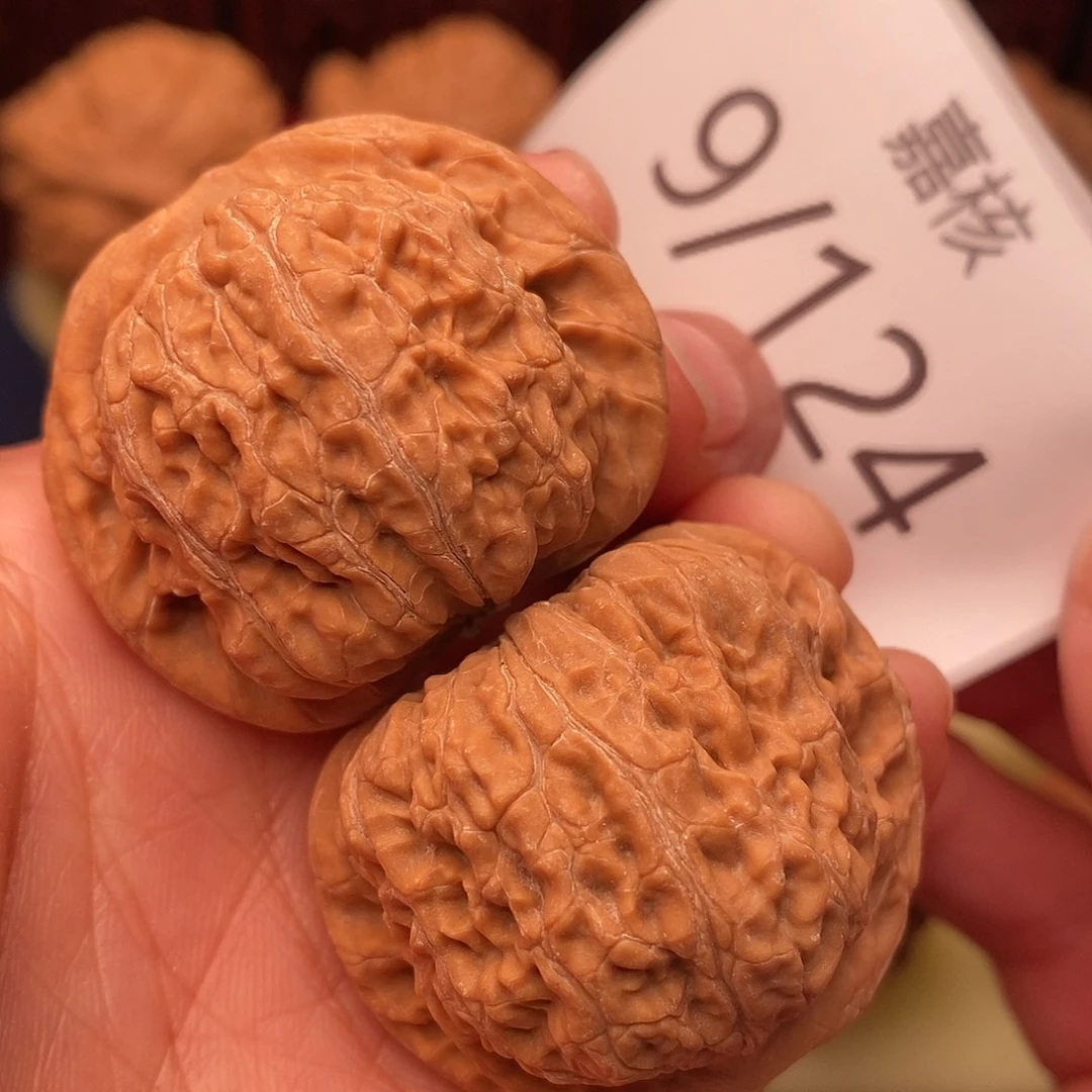 文玩核桃把件38平底锅