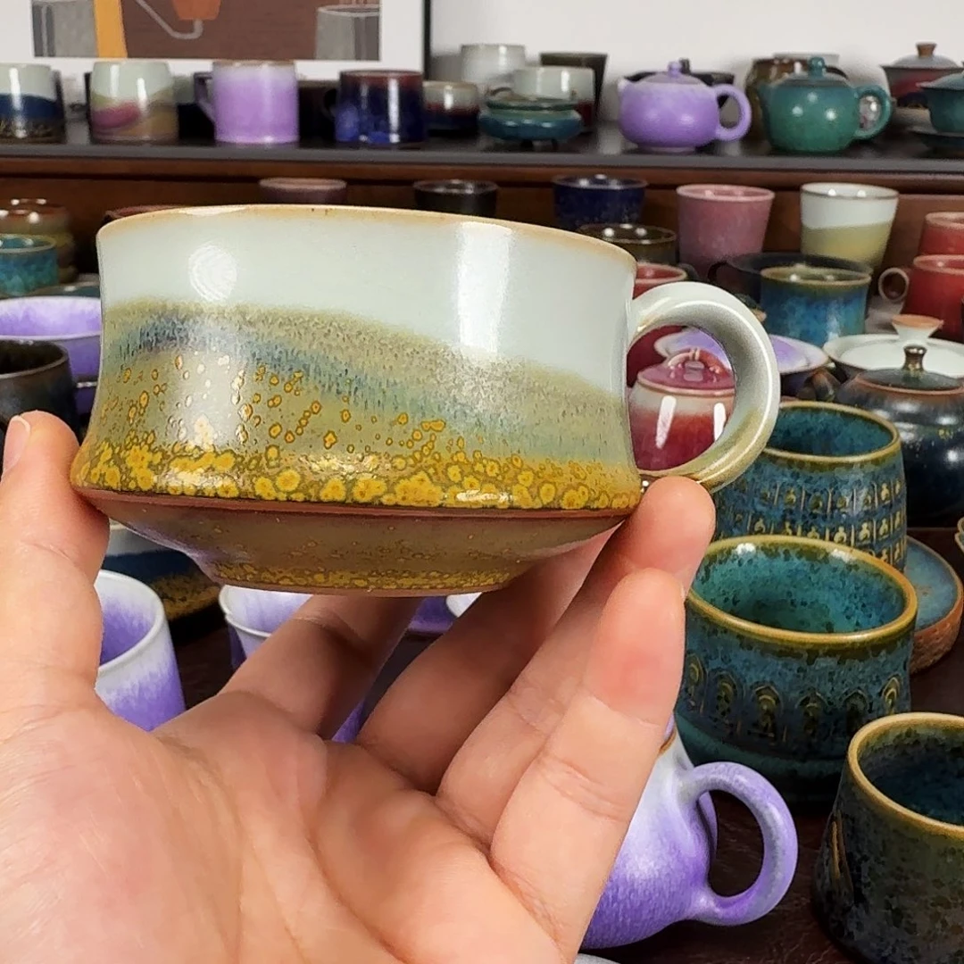 油菜花任晓飞老师高端瓷器