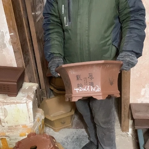 花盆紫砂手工制作