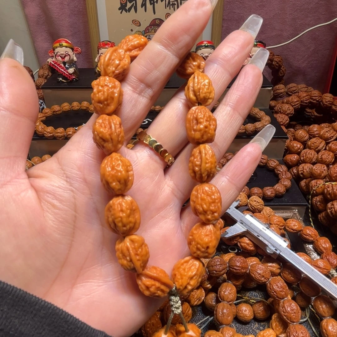 文玩核桃手串小金蟾