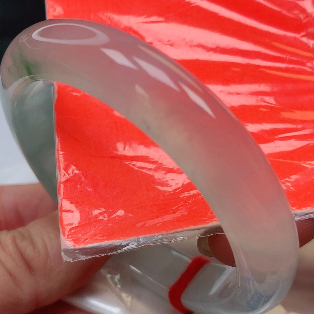 未镶嵌手镯翡翠缅甸纯天然A货翡翠炸光镯冰感十足毕业镯