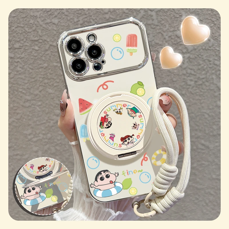 【苹果/华为/vivo/oppo/小米】适用卡通可爱大视窗手机壳硅胶女防摔